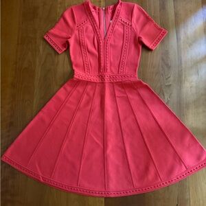 Milly of New York Coral Mini Dress